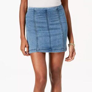 Free People Denim Mini Skirt Size 0